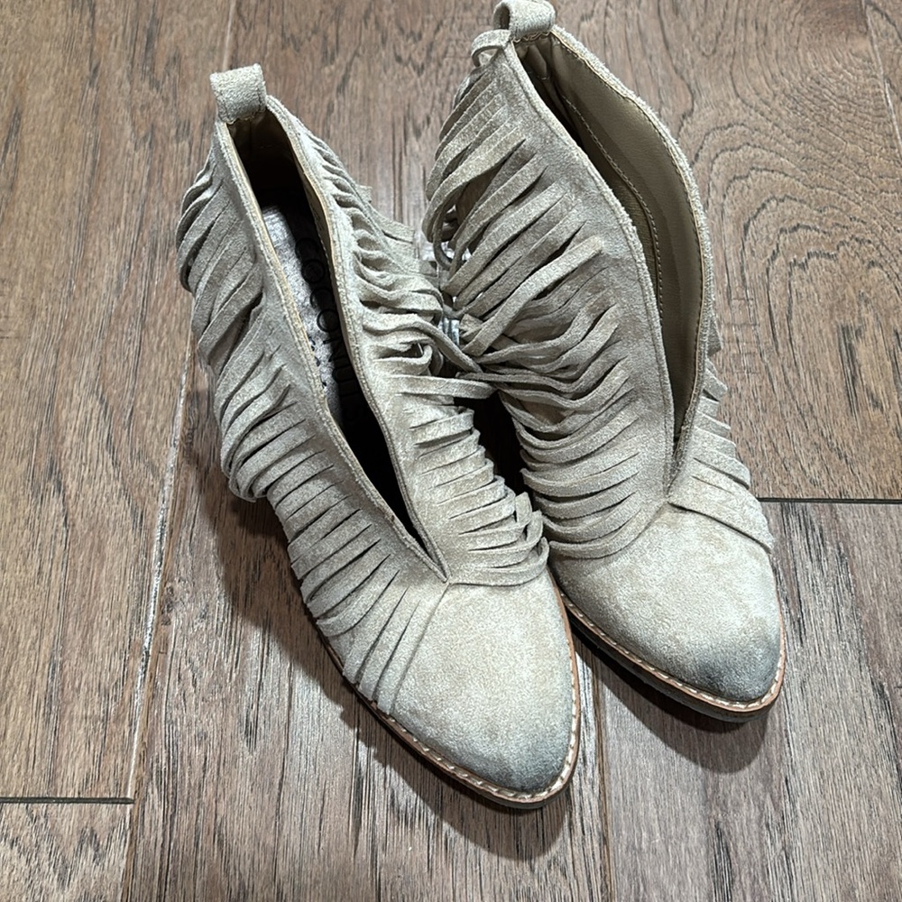 Coconuts By Matisse Distressed Fringe Booties - image 7